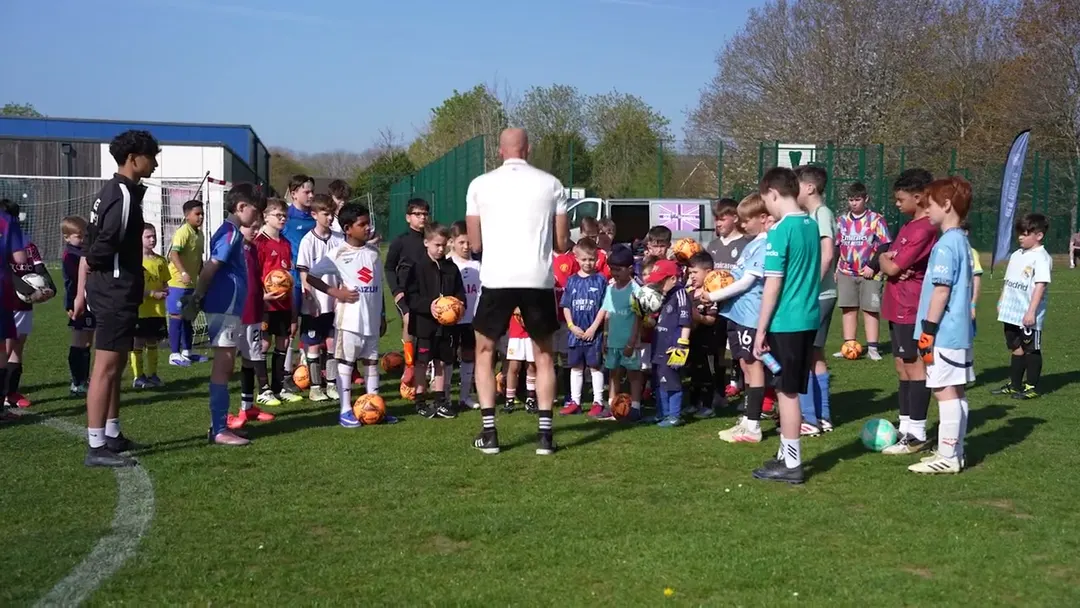 Highlights from a Daniel and Joshua football camp